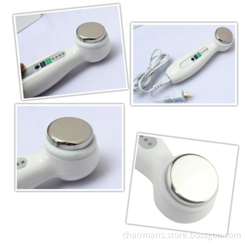 Ultrasonic facial massager, for beauty and wrinkle removal
